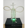 GH071-LT borosilicato de vidrio narguile shisha / nargile / tubería de agua / con luz led / sheesha / narguile